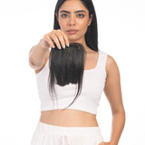 Clip in Bangs (Large) Natural Black