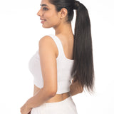 Wrap Around Ponytail Extensions Natural Black