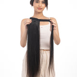 Wrap Around Ponytail Extensions Dark Brown