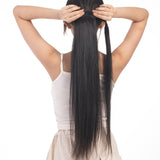 Wrap Around Ponytail Extensions Dark Brown