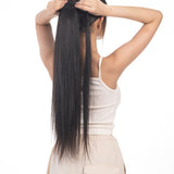 Wrap Around Ponytail Extensions Dark Brown