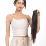 Ponytail Clutcher Dark Brown