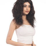 Extension Wigs (Curly) Dark Brown