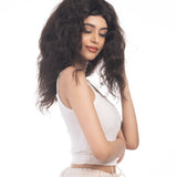 Extension Wigs (Curly) Dark Brown