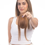 Clip in Bangs (small) Light Golden Brown