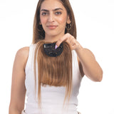 Clip in Bangs (Large) Light Golden Brown