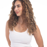 1 Clip Streaks Pair (Curly) Light Golden Brown