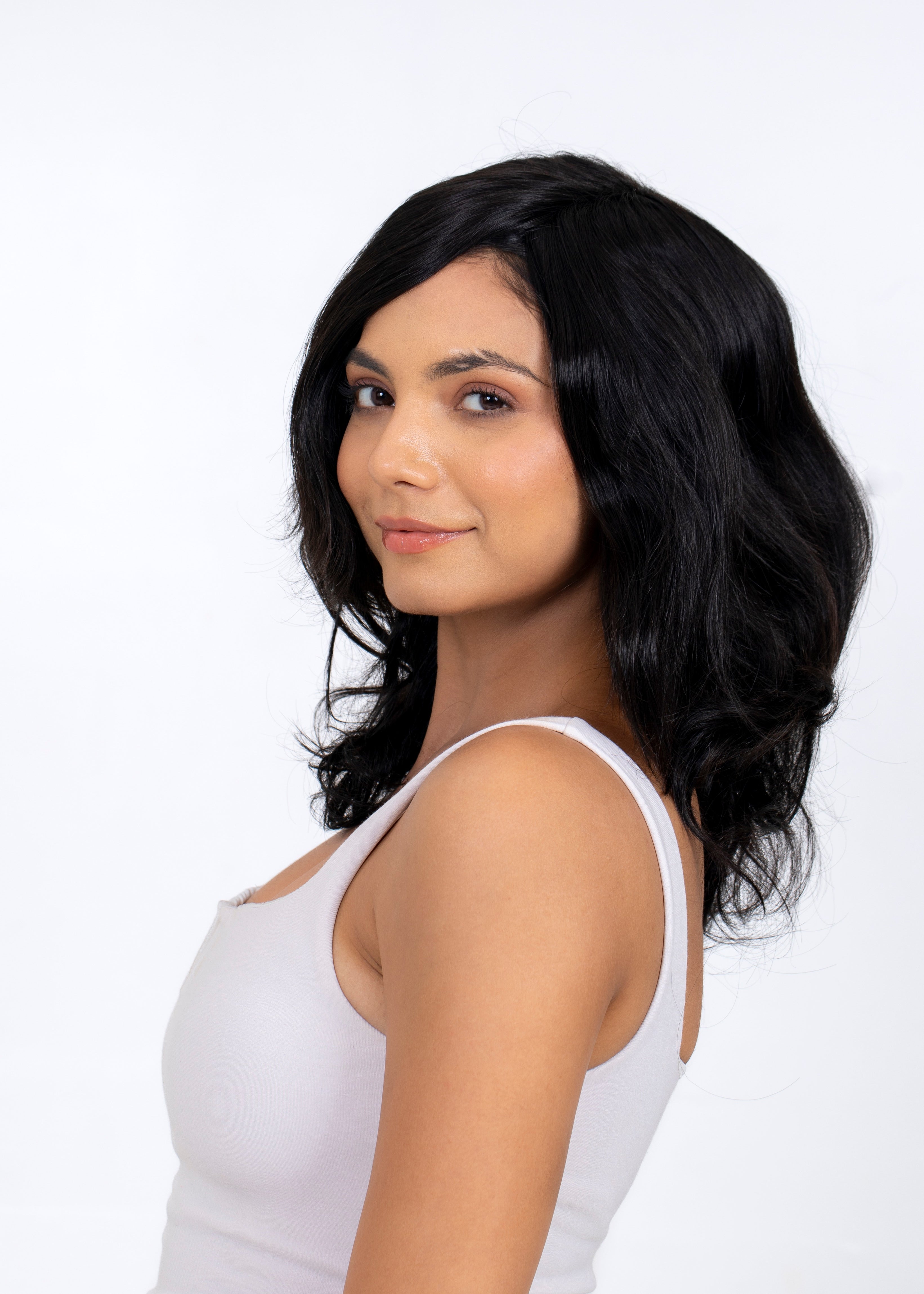 Human Hair Wigs | Extensions Wigs Jet Black (Light)