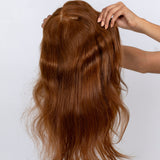 Silk Based Wigs Light Golden Brown